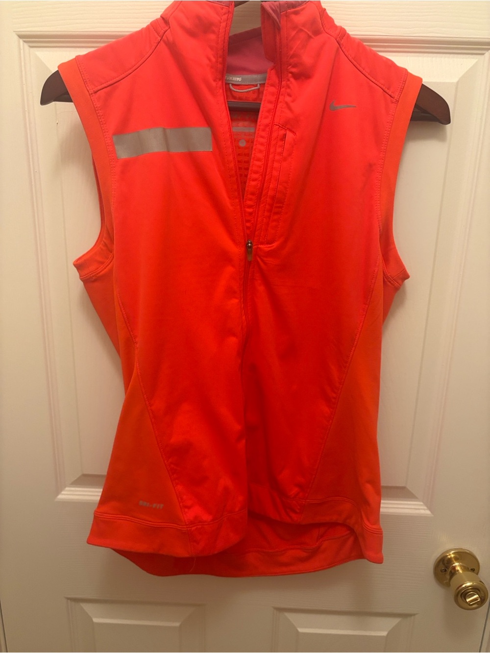 Nike Coral/Hot Pink Dri-FIT Running Vest